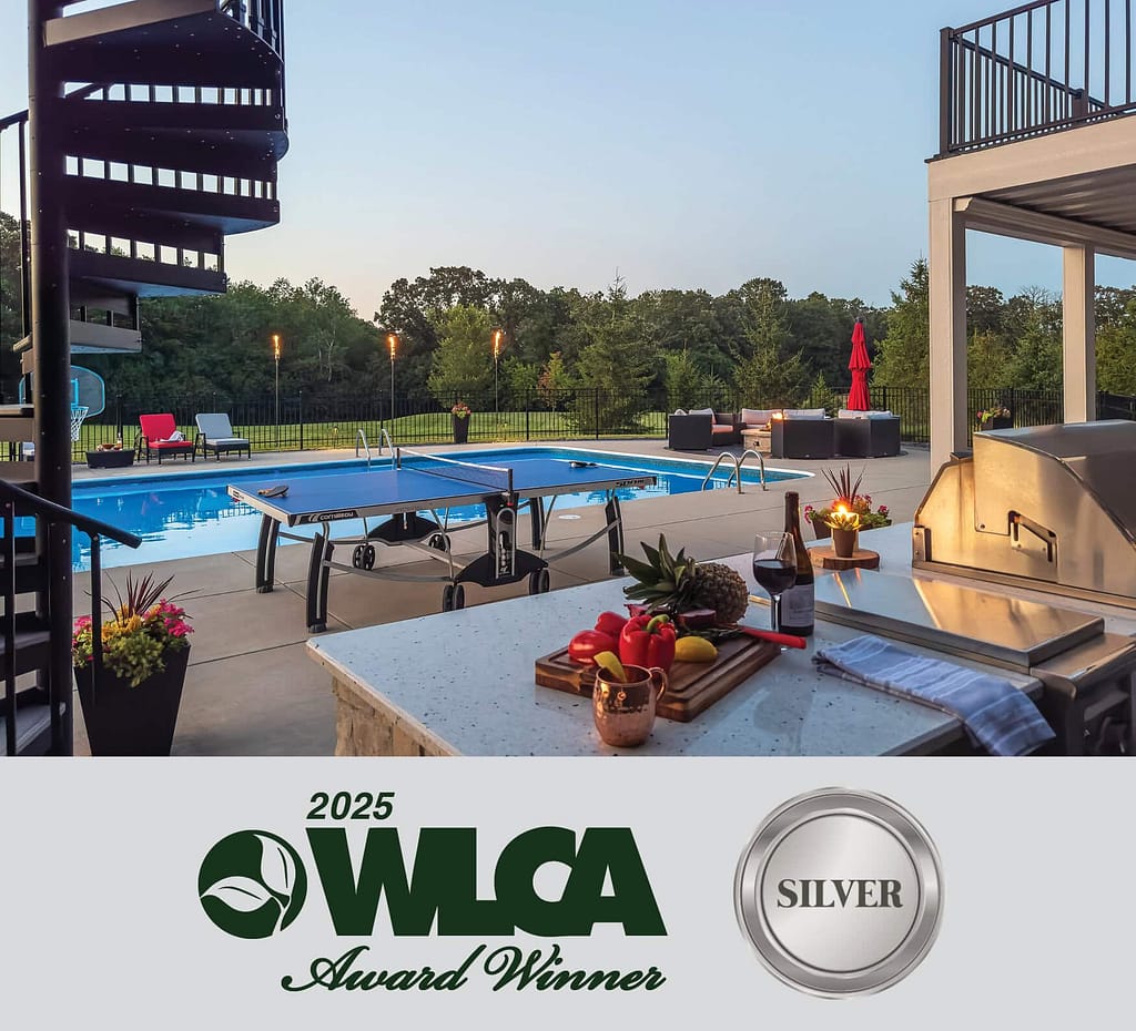 Poolside outdoor kitchen design-build