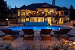 Luxury backyard retreat with pool and outdoor living space Elm Grove